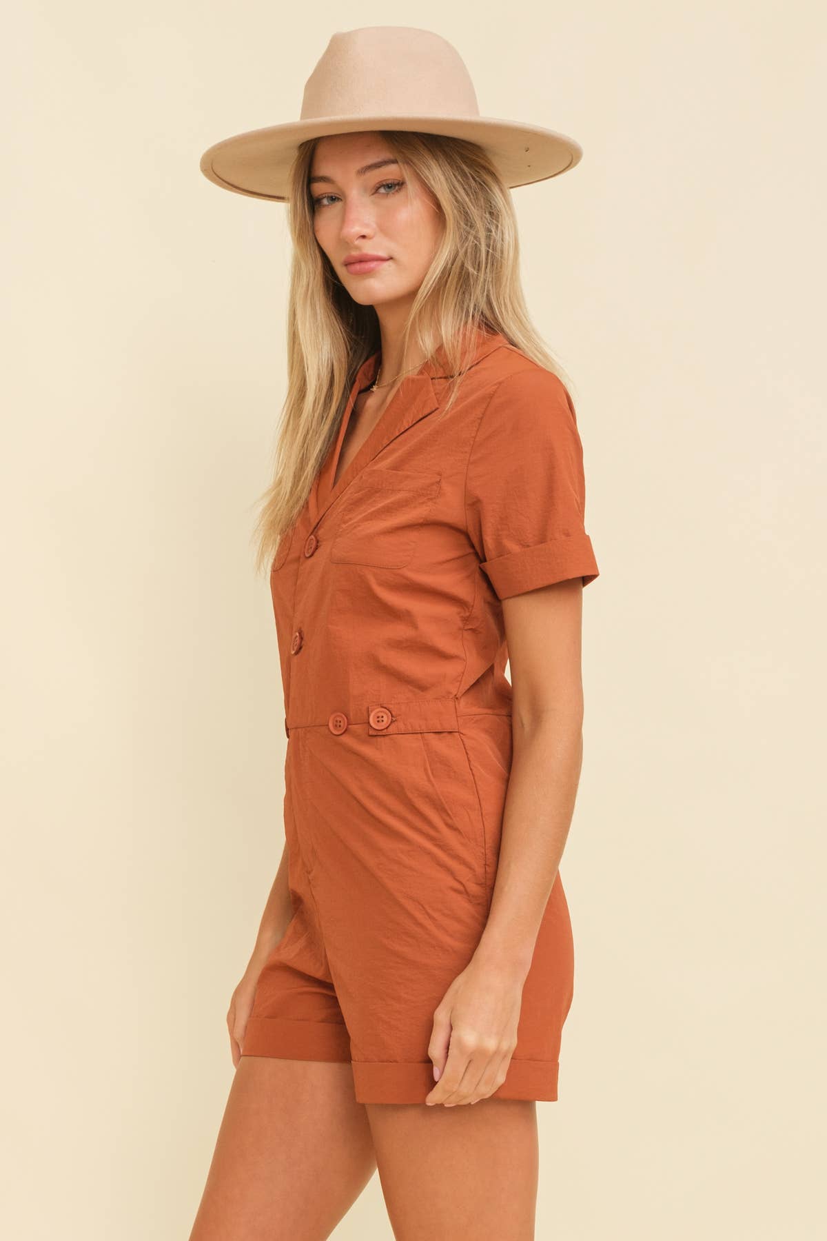Pumpkin Spice Romper