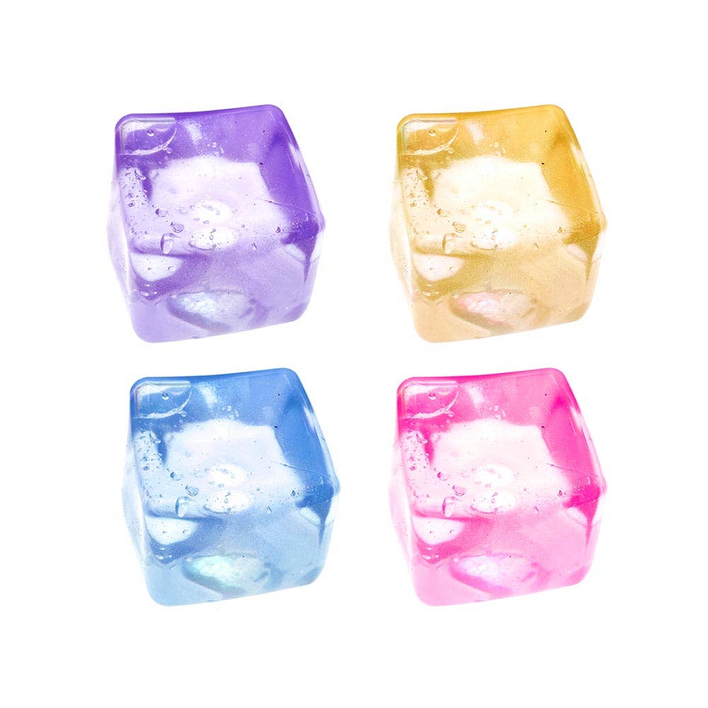 12PCS - Ice Cube Squeeze Squishy Stress Relief Toy