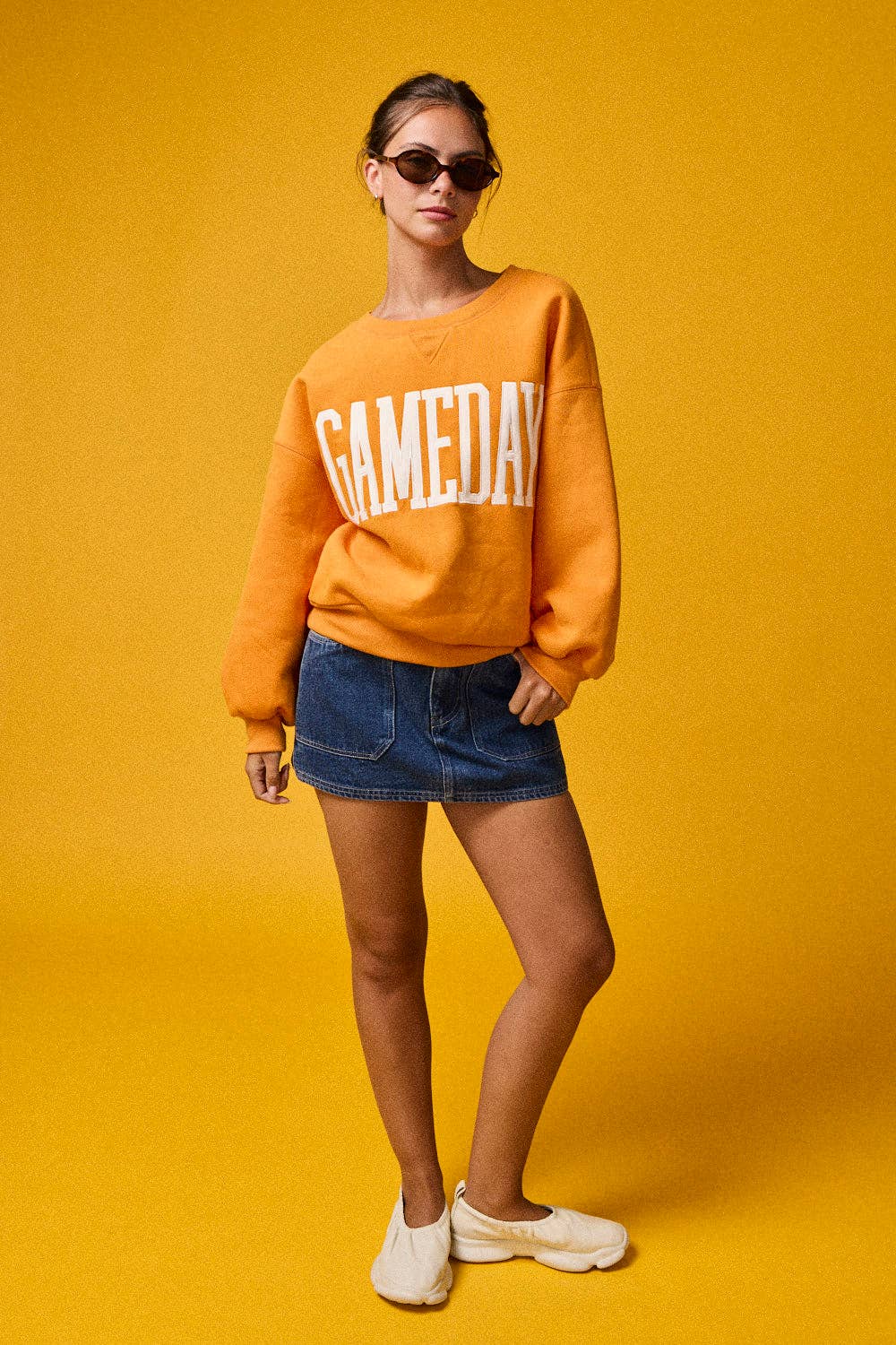 PT18777 - Heather Gameday Sweatshirt
