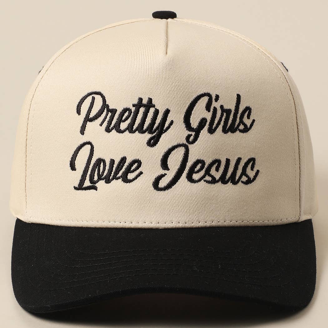 Pretty Girls Love Jesus Hat