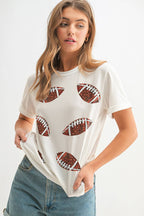Football Sequin TOP