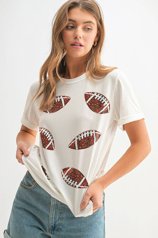 Football Sequin TOP