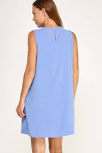 Solid Shift Dress