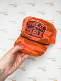 Make It A Double Trucker Hat