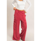 Mineral Wash Cargo Pocket Pants