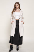 Long Sleeve Soft Long Coat