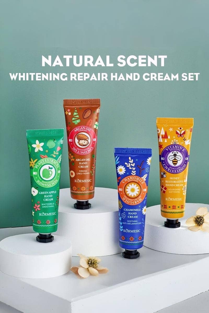 Natural Scent Moisturizing Hand Cream Set