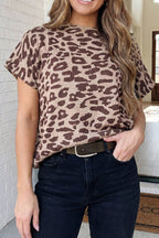 LAS Western Lightweight Leopard Dolman Sweater (S-XL)