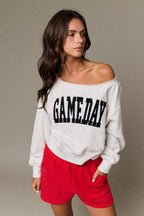 PT17835-6 Sydney Varsity Game Day Sweatshirt