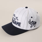 Take Me Out to the Ballgame Pinstripe Trucker Hat
