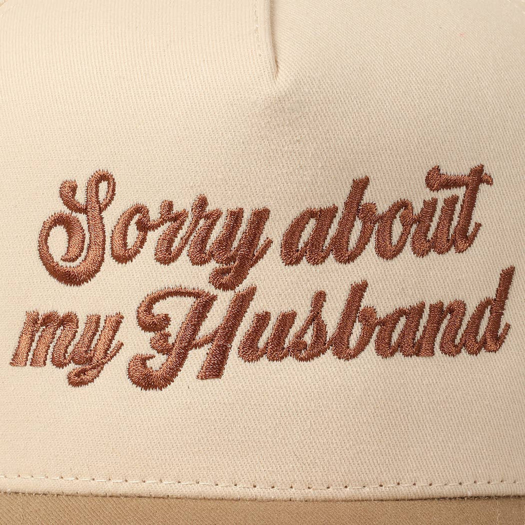 Sorry About My Husband Cap