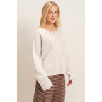 Ribbed Cardigan
