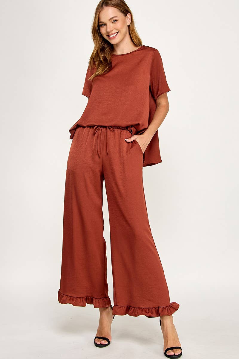 Solid Satin Set