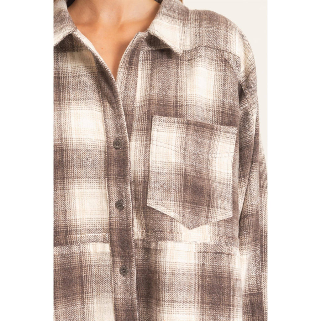 Plaid Flannel Shirt