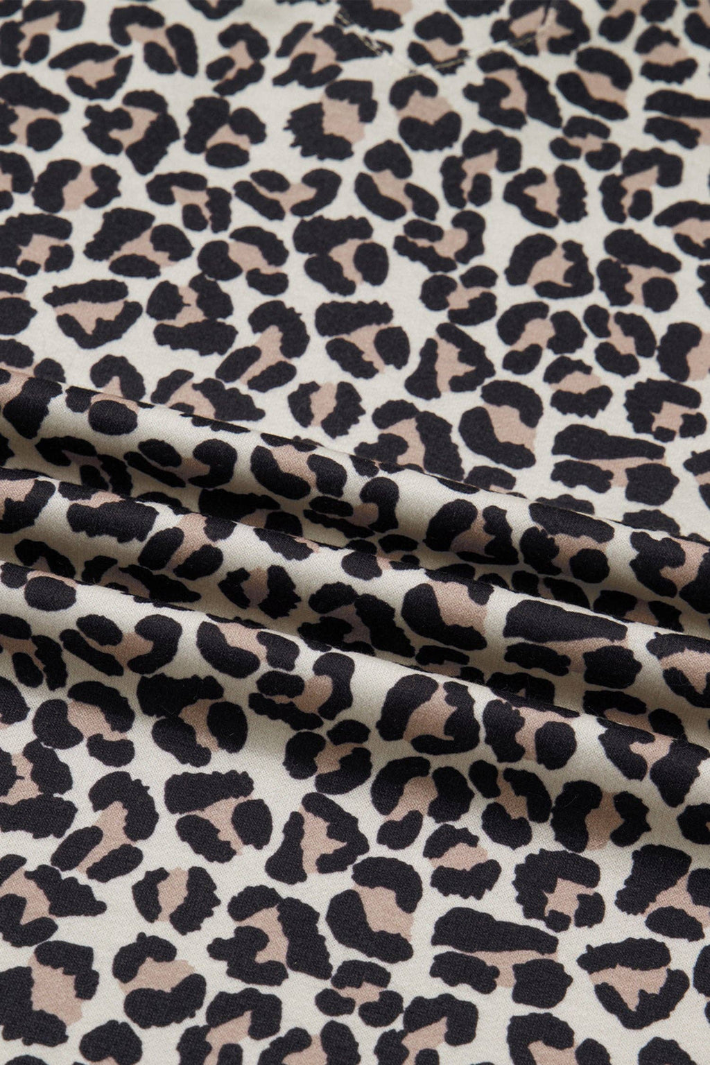 PRETTY BASH Leopard Stripe Patchwork Zip Collar Mini Dress