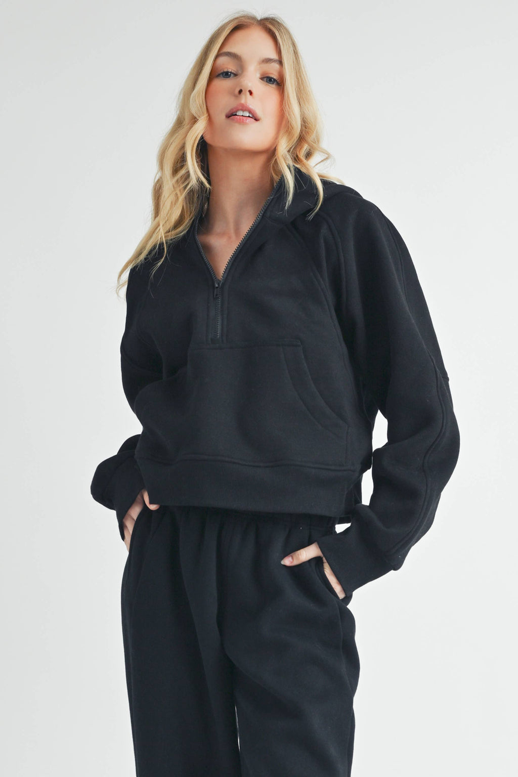 946CK Drea Half-Zip Hoodie