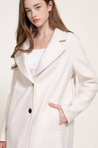 Long Sleeve Soft Long Coat