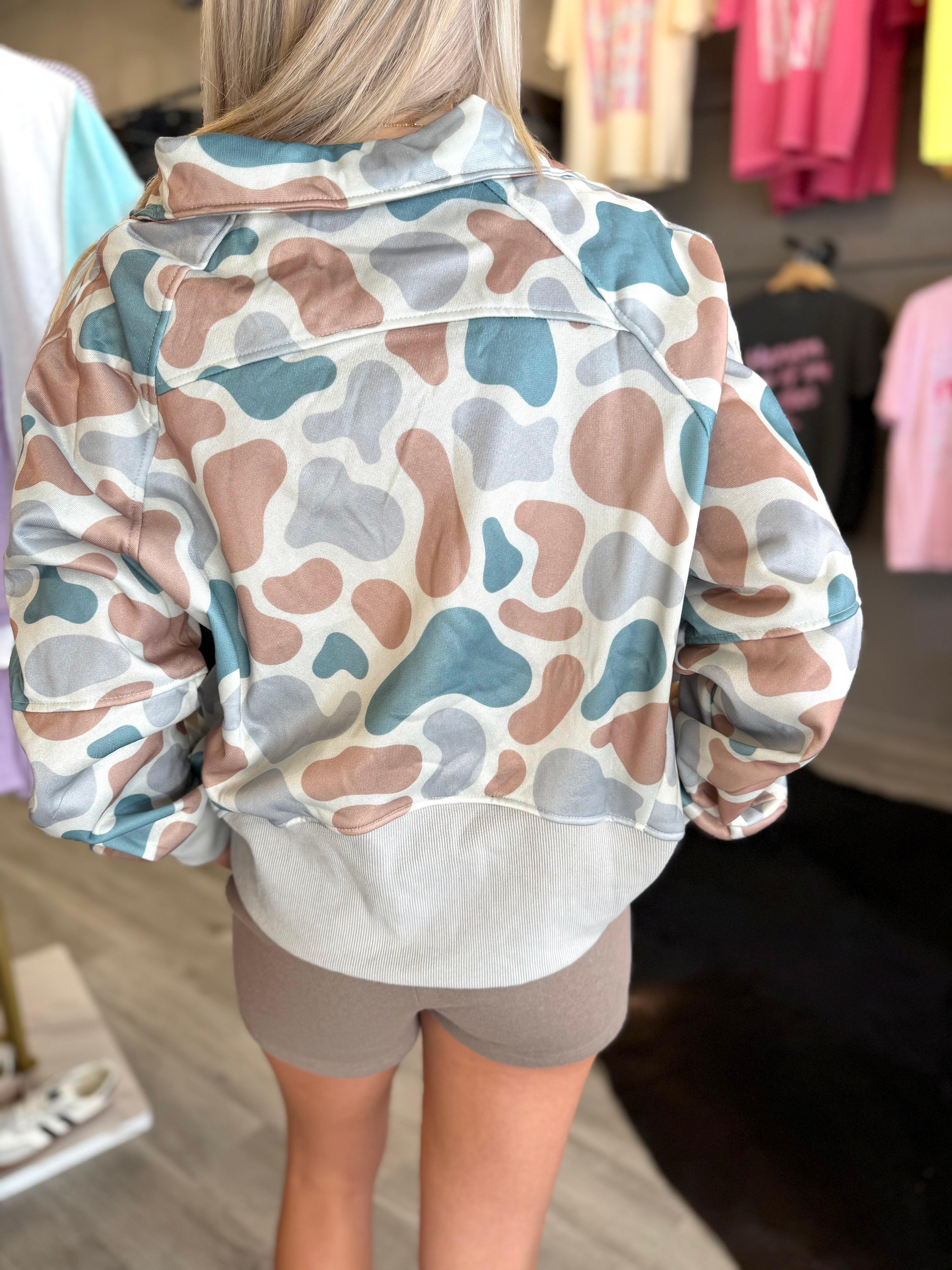 Camo Pullover