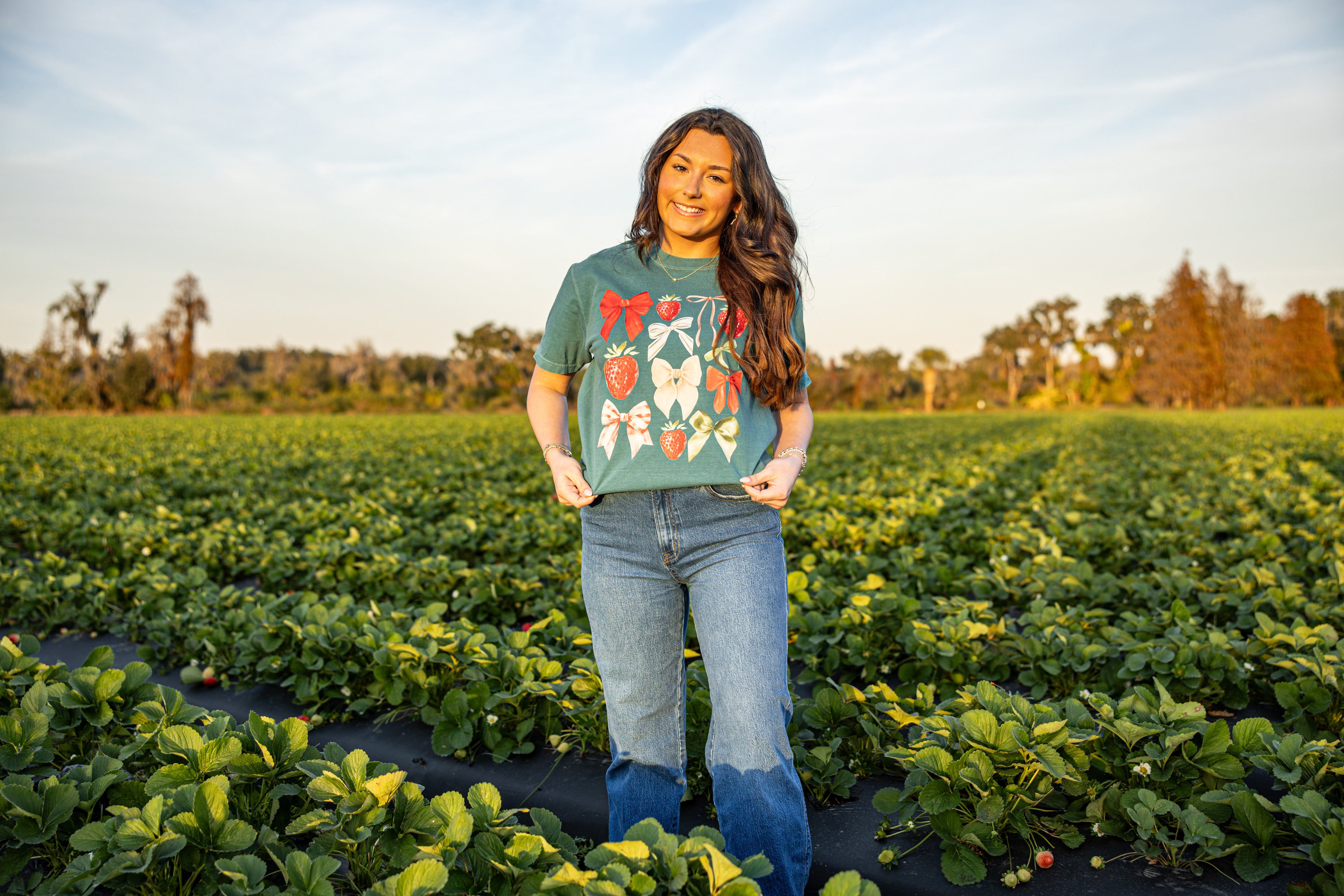 Strawberry Bow Coquette
