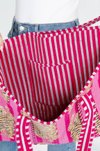Tiger Handmade Reversible Tote Bag