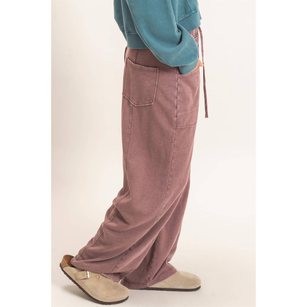 Mineral Washed Barrel Sweatpants