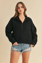950CK Dove Funnel Neck Half Zip 6