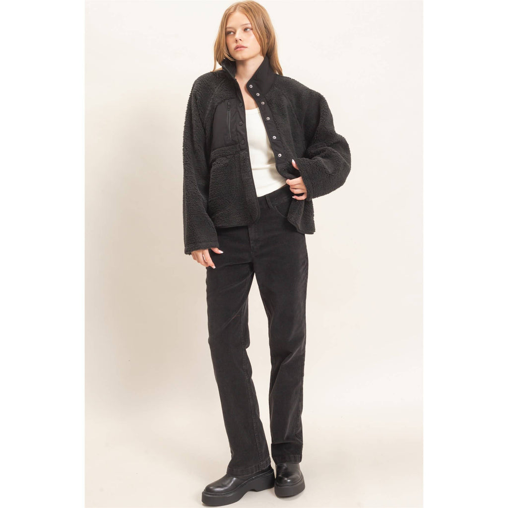 Sherpa Fleece Jacket
