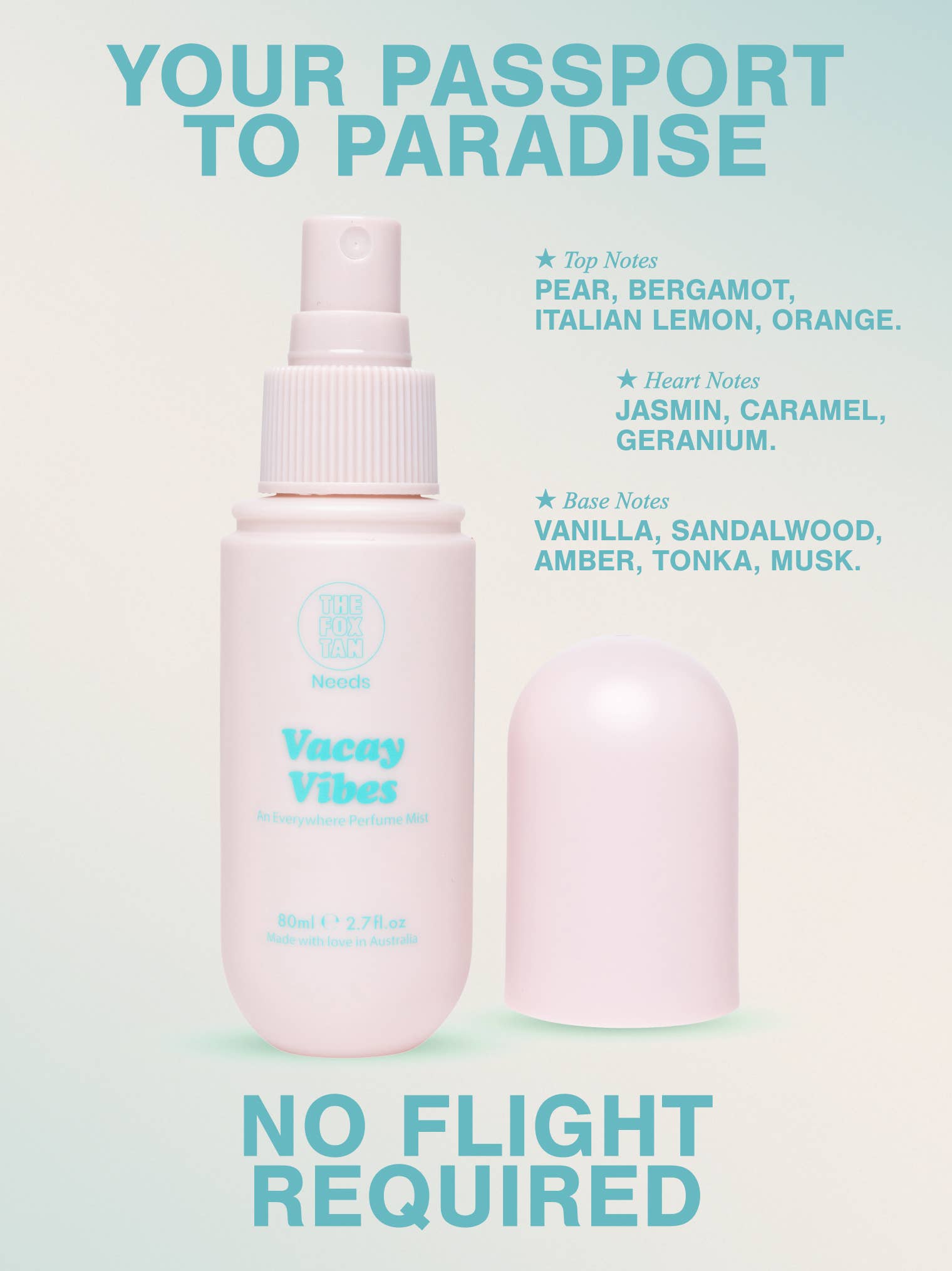 Everywhere Perfume Mist Vacay Vibes 80ml