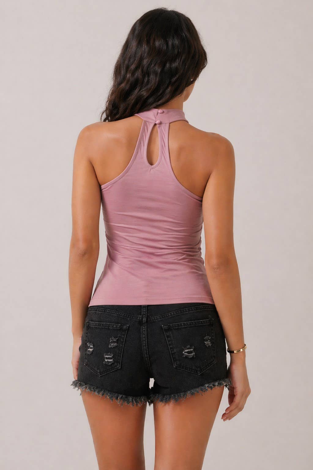 JU30012 - CHOKER NECK TUBE TOP