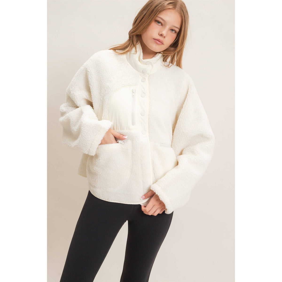 Sherpa Fleece Jacket