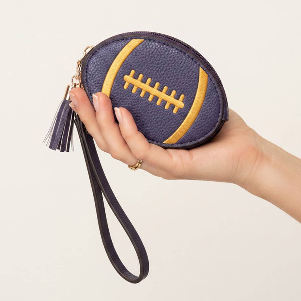 Gameday Football Coin Purse