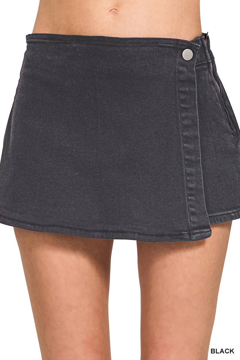 Olivia Washed Skort