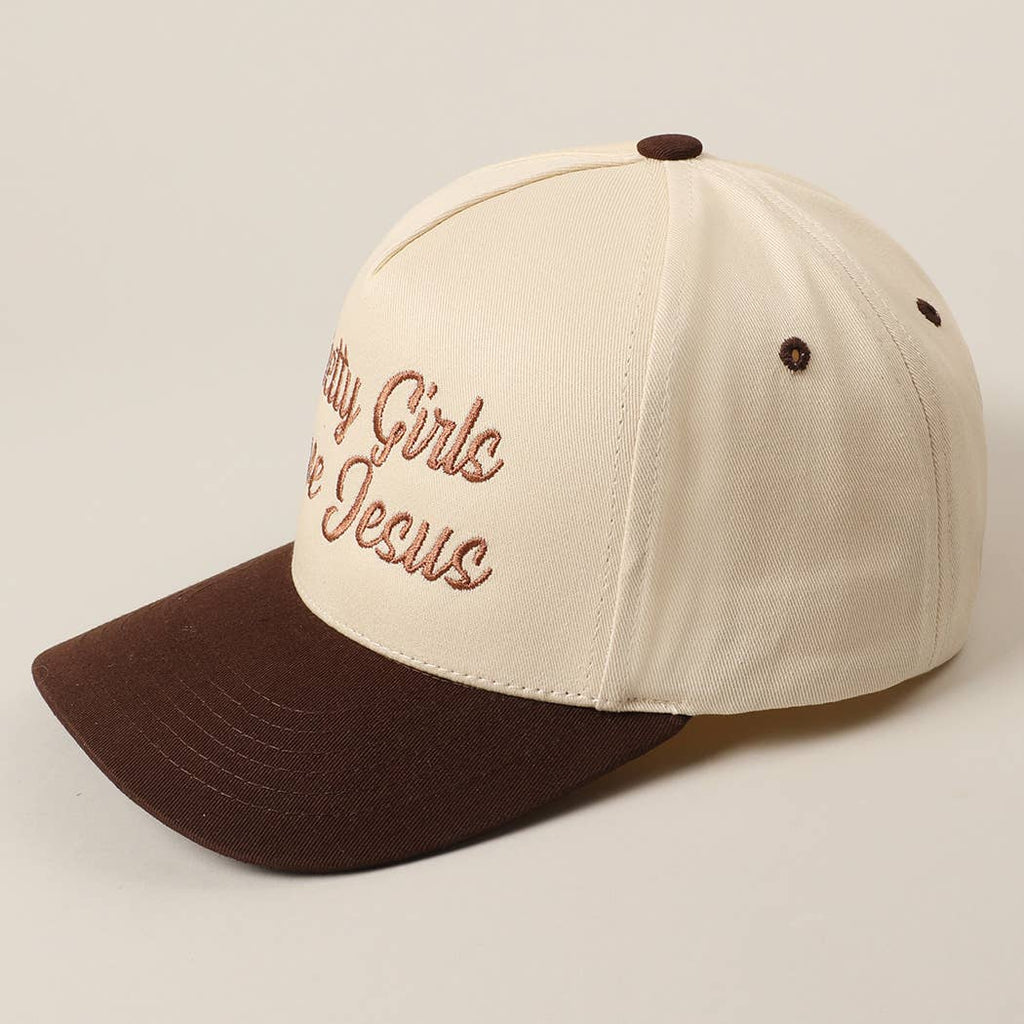 Pretty Girls Love Jesus Hat