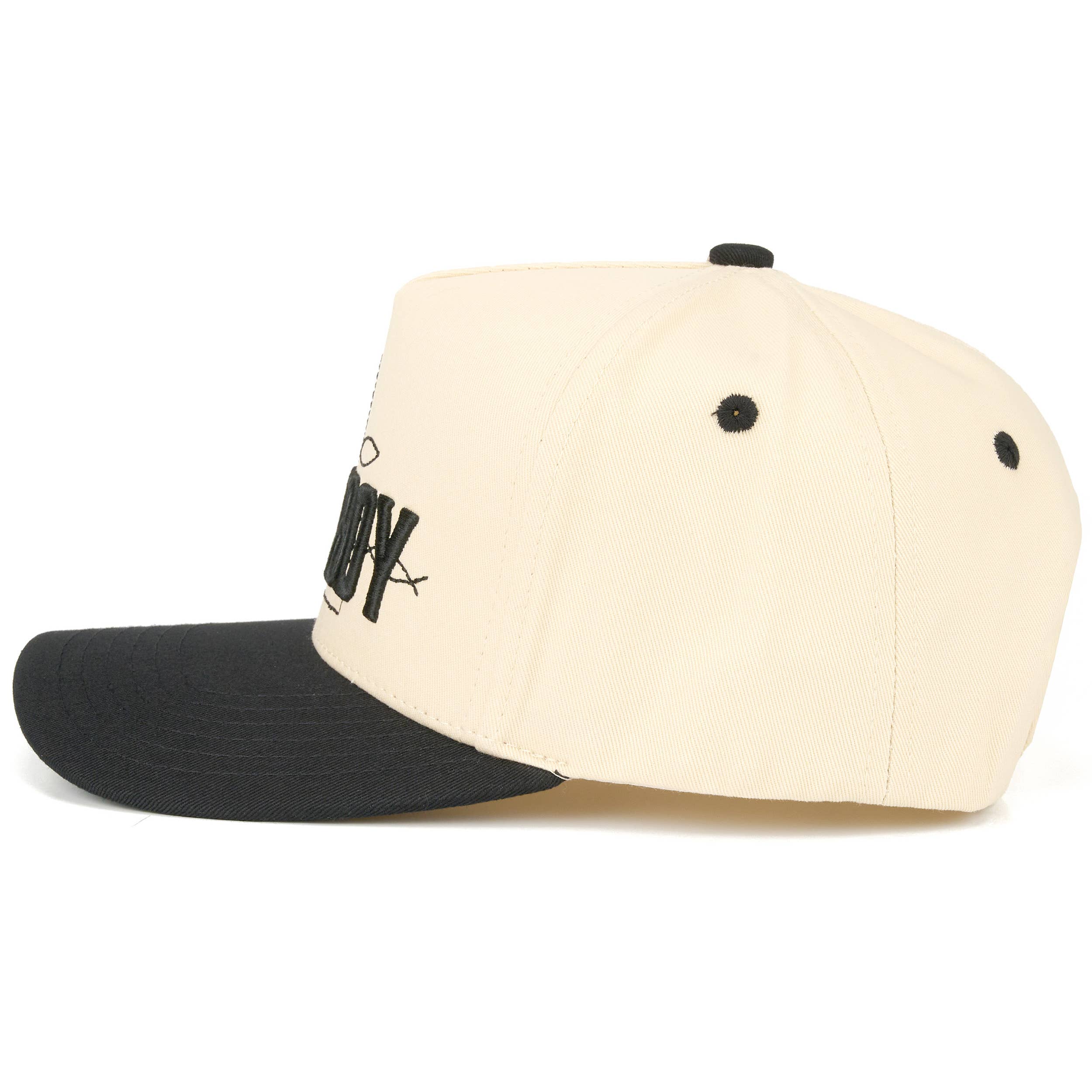 COWBOY Letter Embroidered on Two Tone Trucker Hat