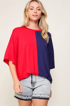 Game Day Multi Color Knit Top 3