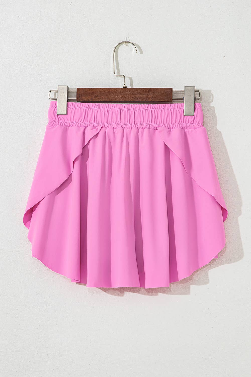 LAS Drawstring Elastic Waistband Lined Tennis Skorts (S-XL)