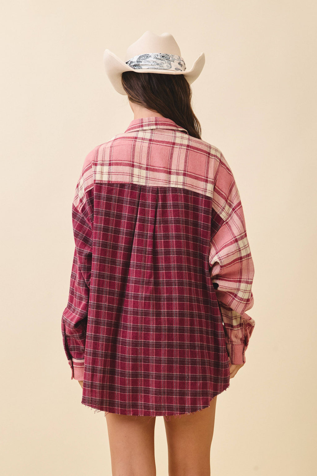 8376EN Kambrie Plaid Flannel Shirt