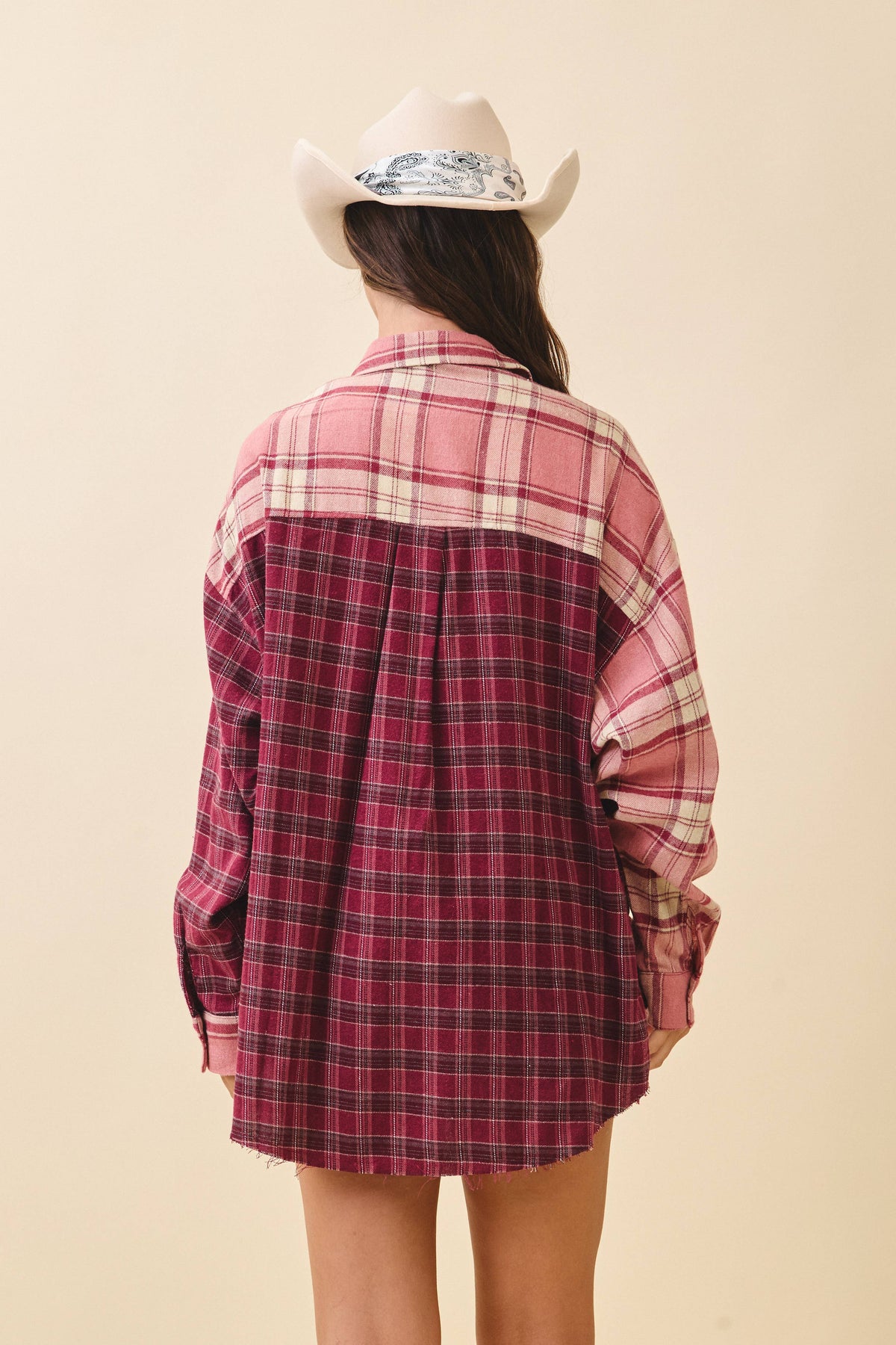 8376EN Kambrie Plaid Flannel Shirt