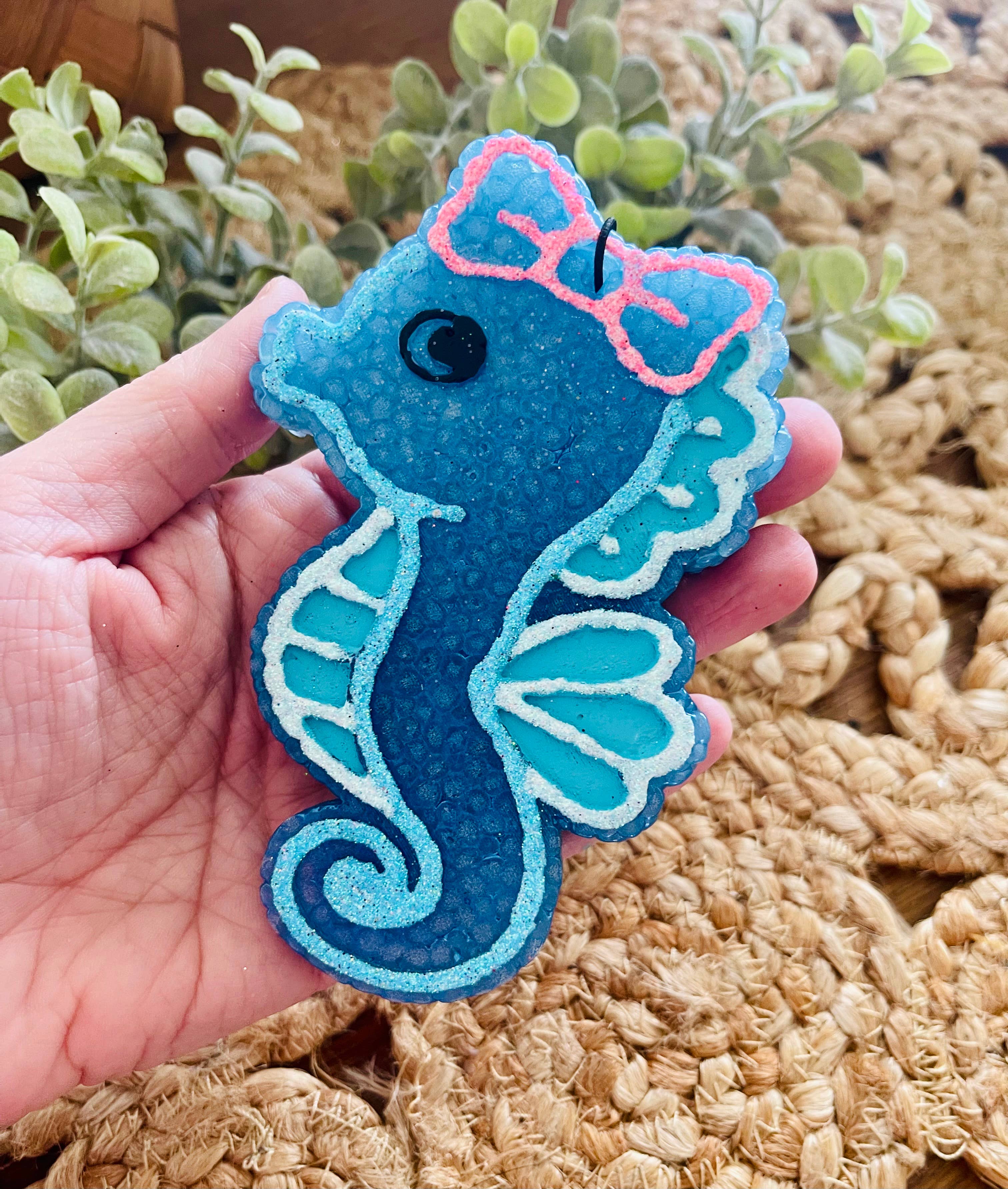 Seahorse Car Freshie 