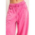 Mineral Washed Barrel Sweatpants