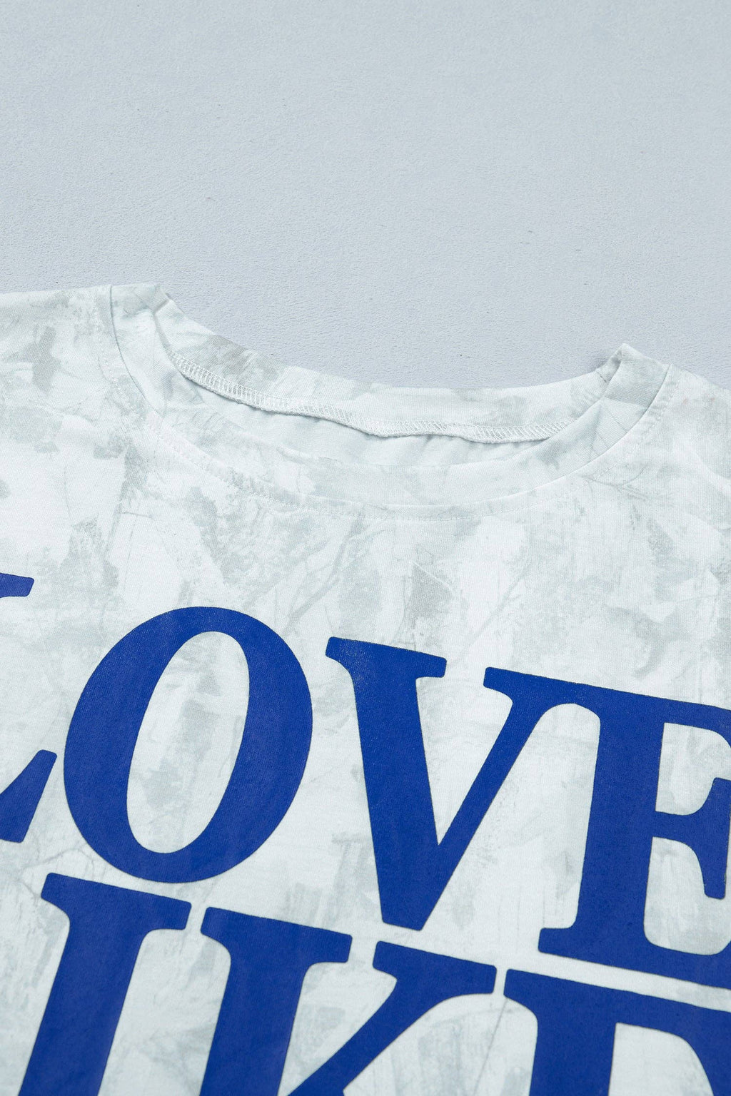 PRETTY BASH Love Like Jesus Camo Graphic T-Shirt