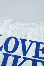 PRETTY BASH Love Like Jesus Camo Graphic T-Shirt