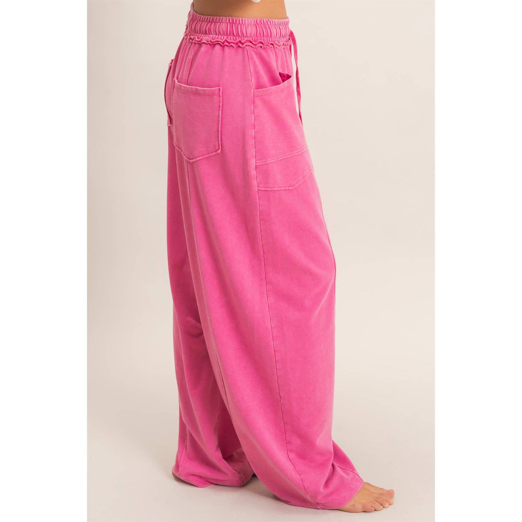 Mineral Washed Barrel Sweatpants