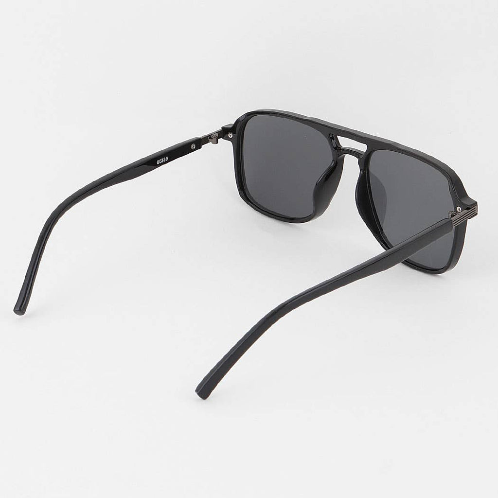 Straight Aviator Sunglasses