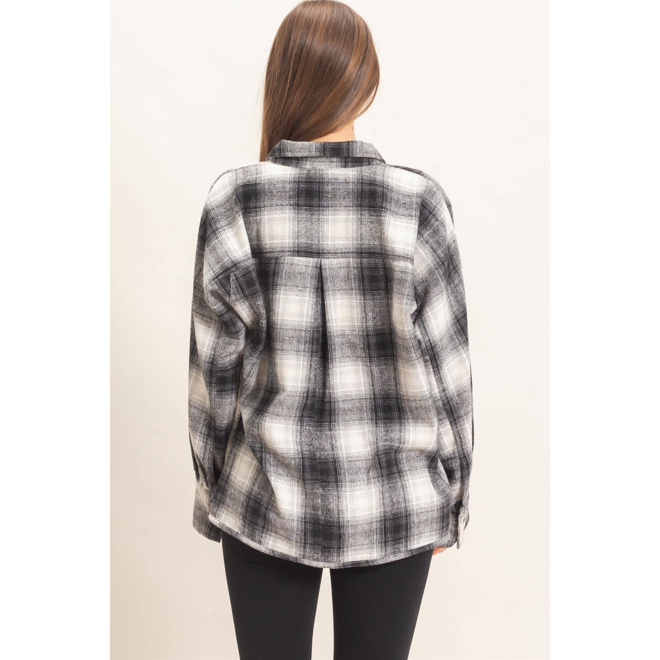Plaid Flannel Shirt