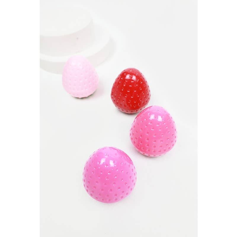 Strawberry Lip Balm Set