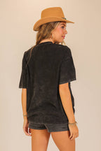 Vintage Fringe Boho Washed Tee