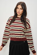 POSY STRIPED SWEATER