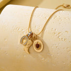 Western Hat Boot Horseshoe Rhinestone Charm Necklace|80N9312
