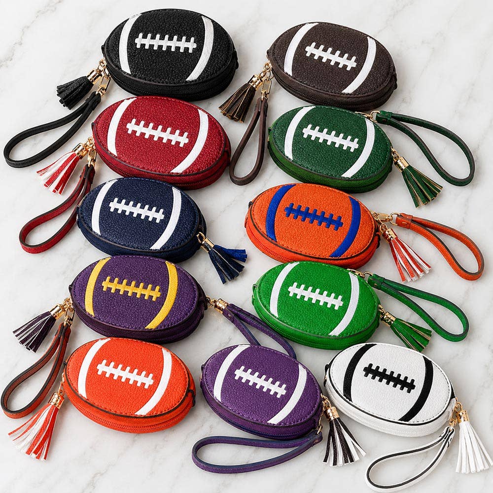 Gameday Football Coin Purse